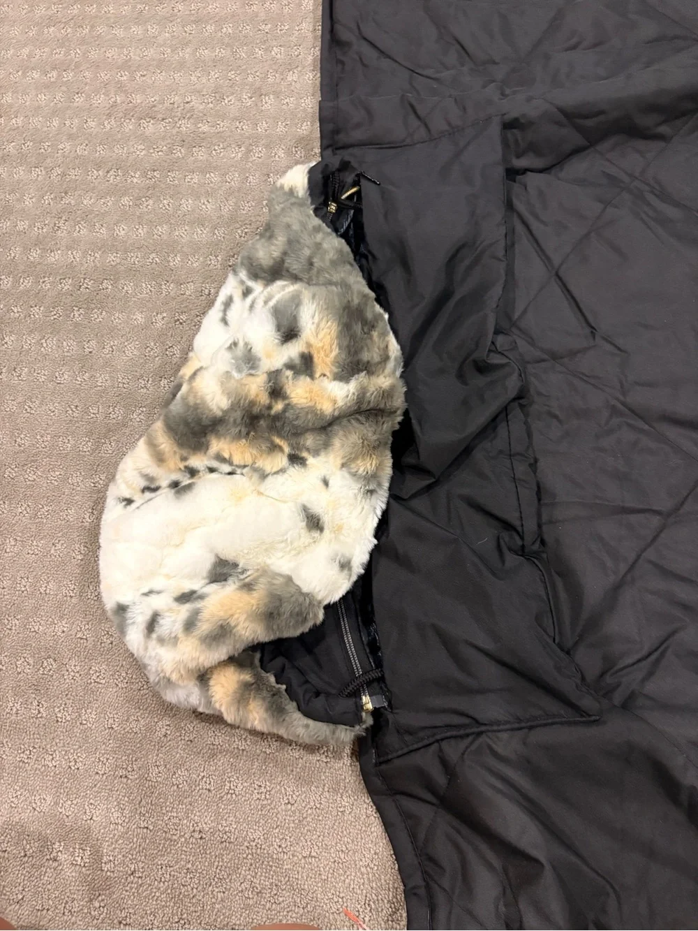 Minky Couture Everywhere Outdoor Hooded Blanket + Carry Bag NEW